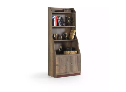 Kinderregal Bücherregal Bücherschrank Standregal Regal Holz Braun Schrank