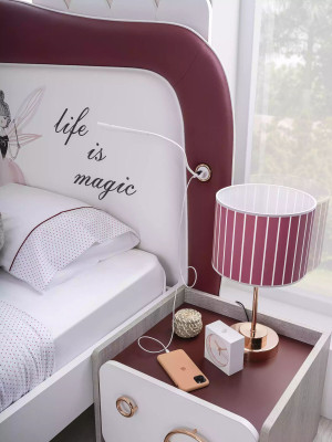 Kindermöbel Luxus Kinderzimmer Garnitur Bett Schreibtisch Regal 4tlg