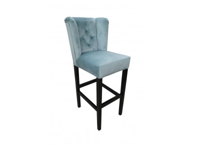 Chesterfield Bar Chair Barhocker Sessel Stuhl Hocker Bar Tresen Design Textil