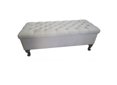 Hocker Chaiselounge Fußhocker Beistellhocker Sitzbank Chesterfield