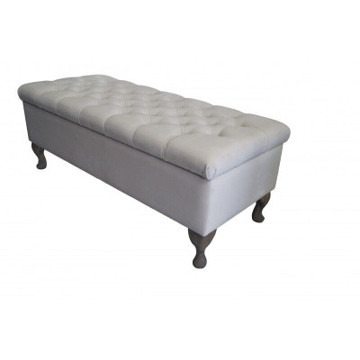 Hocker Chaiselounge Fußhocker Beistellhocker Sitzbank Chesterfield