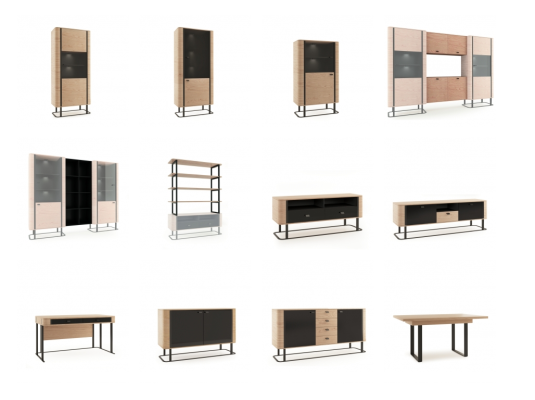 Couchtisch design beistell tisch designer tische holztische edler rechteckig