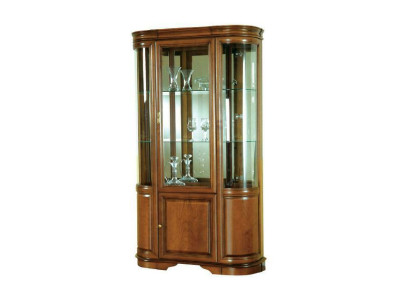 Klassische Vitrine Vitrinenschrank Rustikal Schrank Glasschrank MODEL Z-W1
