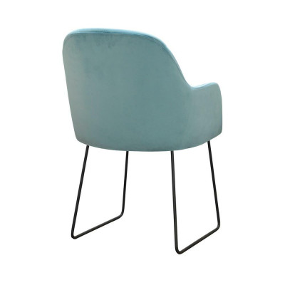 Design Stühle Stuhl Sitz Praxis Polster Ess Zimmer Textil Stoff Warte Kanzlei