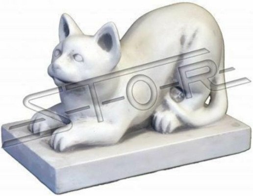 Garten Dekoration Katze Terrasse Dekorative Stein Figuren Figur Statue