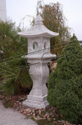 Japanischer Garten Haus Dekoration Natur Statue Figuren Figur Weiß Statuen