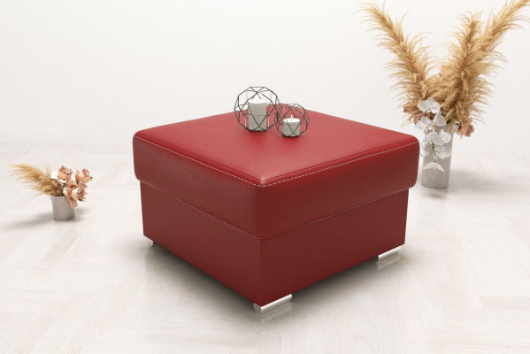 Hocker Polsterhocker Sitzhocker Edler Truhe Box Pouf Fußhocker Sitz