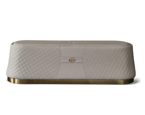 Klassischer Hocker Fußhocker Beistellhocker Ottomane Chaiselounge Sitzbank Neu