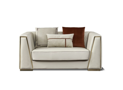 Design Polster Sitz Couch 2 Sitzer Zweisitzer Sofa Sofas Couchen Textil Stoff