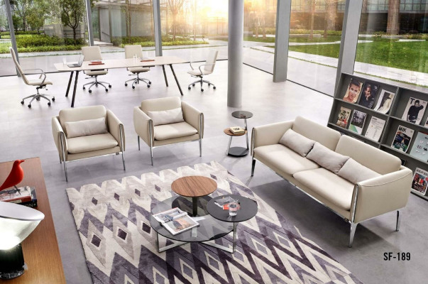 Moderne Sofagarnitur 3+1+1 Sitzer Sofa Couch Polster Deko Garnitur Couchen