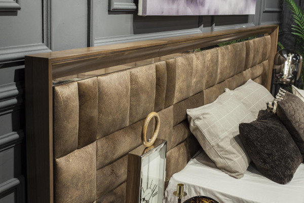 Luxus Möbel Bett 160x200 Schrank Betten Möbel Gepolsterte Hotel Einrichtung