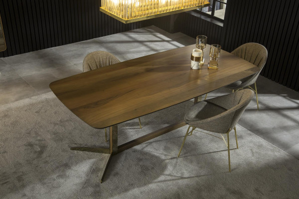 Esszimmer Tisch Essgarnitur Essgruppe 4x Stühle Stuhlgruppe Möbel Holz