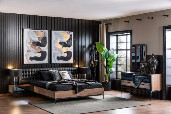 Luxus Schlafzimmer Set Möbel Komplettes Zimmer Schrank Bett Komplettzimmer