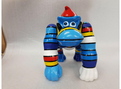 Neue moderne Designer-Figur: Dekorative Gorilla-Statue für den Garten