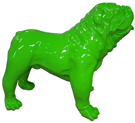 Hund Deko Statue Bunte Skulptur Abstrakte Designer Dekoration Figuren Statuen