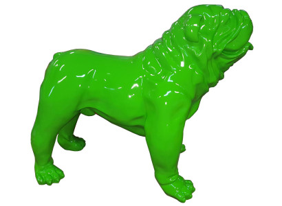 Hund Deko Statue Bunte Skulptur Abstrakte Designer Dekoration Figuren Statuen