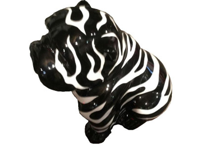 Bunte Abstrakte Figur Hund Garten Skulptur Skulpturen Statue Dekoration Figuren