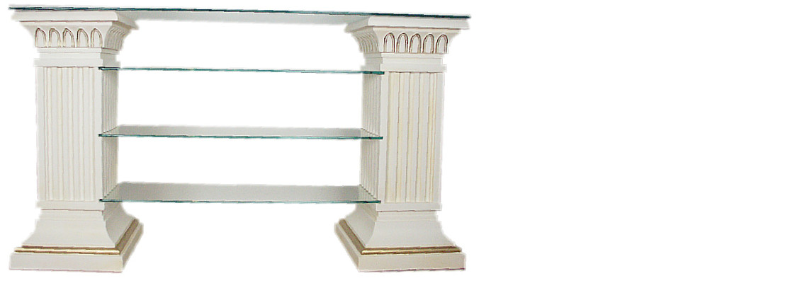 Design Vitrine Regal Glas Säule Schrank Vitrinen Regale Schrank Wohnzimmer 1848