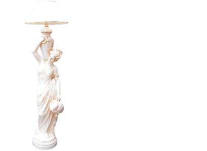 Design Leuchten Steh Lampe Leuchte Lampenschirm Dekolampe Beleuchtung 6828 Neu