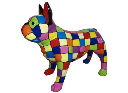 Skulpturen Figur Statue Moderne Figuren Dekoration Hund Garten Skulptur 80x100