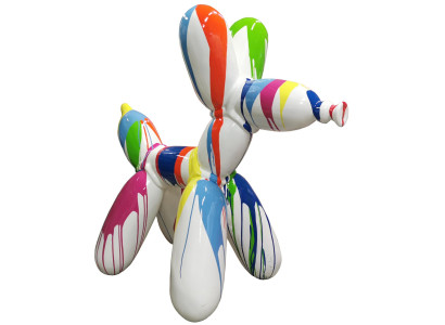 Wohnzimmer Figur Statue Moderne Figuren Dekoration Hund Ballon Skulpturen Deko