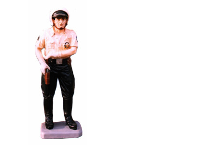 USA Highway Polizist Figur Statue Skulptur Figuren Skulpturen Dekoration Deko