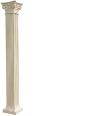 XXL Griechische Säule Antik Stil Design Säulen Luxus Stützen Neu 300cm Groß