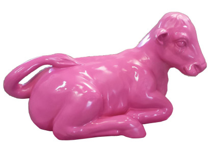 Deko Statue Nilpferd Haus Deko Statue Skulptur Abstrakt 100 cm Design Figur Neu