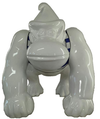 Designer Figur Statue Moderne Figuren Statuen Dekoration Deko Gorilla Garten Neu
