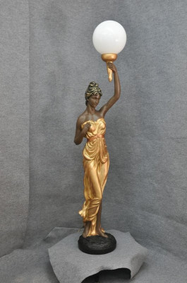 XXL Design Steh Leuchte Stand Leuchten 153cm Lampe Skulptur Figur Figuren Statue