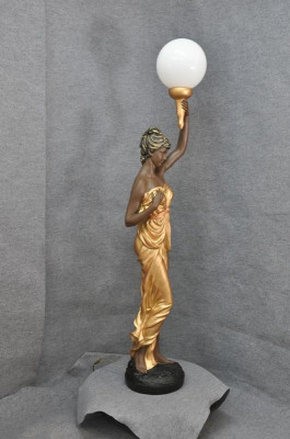 XXL Design Steh Leuchte Stand Leuchten 153cm Lampe Skulptur Figur Figuren Statue