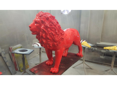 Design Figur Statue Moderne Figuren Statuen Kopf Deko Gorilla Garten Wand Büste