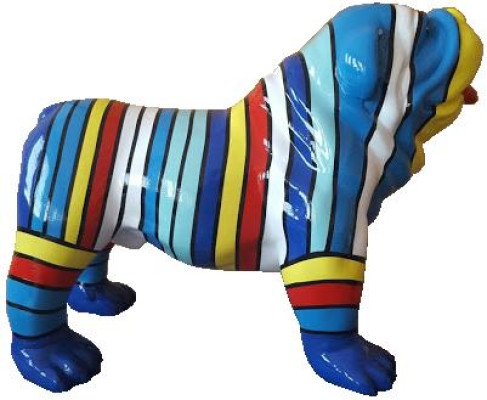 Designer Figur Statue Moderne Figuren Dekoration Hund Garten Skulptur Skulpturen