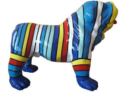 Designer Figur Statue Moderne Figuren Dekoration Hund Garten Skulptur Skulpturen