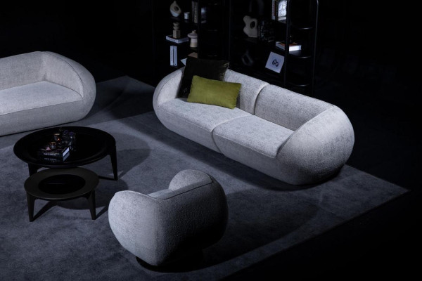 Sofa-Set Wohnzimmermöbel Fünfsitzer Viersitzer Sessel Set Designer Möbel