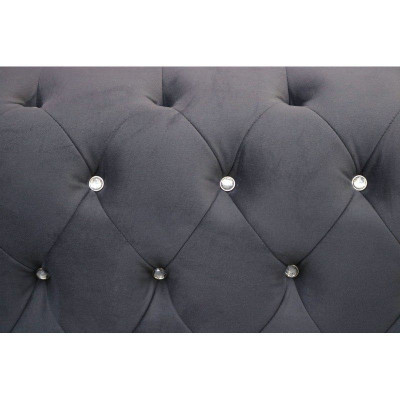 Chesterfield Sofagarnitur 3+2+1 Schlafsofa Sofa Couch Polster Leder Sofas Bett