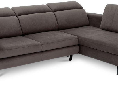 Design Ecksofa Schlafsofa Bettfunktion Couch Textil Polster Sofas Bettkasten