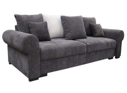 Schlafsofa big xxl Lümmel Wohnzimmer Couch 256cm Bettfunktion Sofa