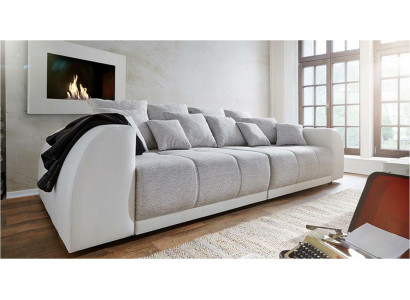 Sofa Couch 310cm Polster Sofas 5 Sitzer Textil big xxl Wohnzimmer Couchen