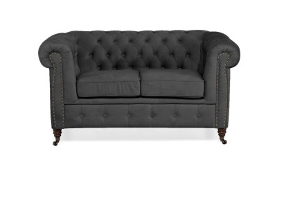 Design Zweisitzer Möbel 2 Sitzer Sofa Couch Polster Lounge Club Couchen