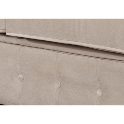 Chesterfield 1 Sitzer Fernsehsessel Club Lounge Relax Sessel Textil Leder Sofas