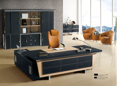 Schreibtische Chef Eckschreibtisch Büro Zimmer Möbel Deko Design Praxis