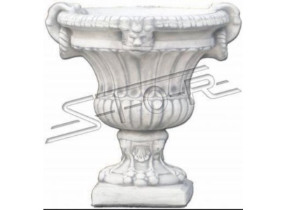 Blumenkübel Pflanz Kübel Dekoration Figur Blumentöpfe Vasen Garten Natur