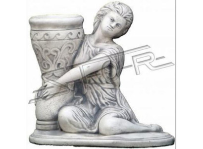 Blumenkübel Pflanz Kübel Dekoration Figur Blumentöpfe Vasen Natur Garten