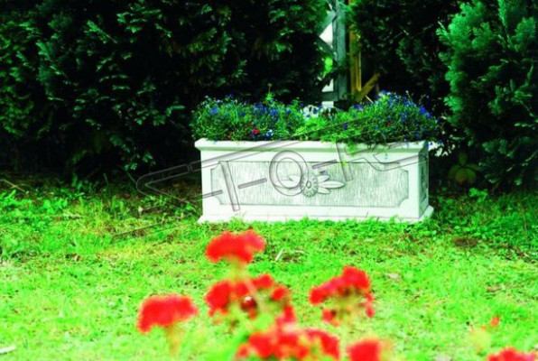 Blumenkübel Pflanz Kübel Dekoration Natur Figur Vasen Garten Blumentöpfe