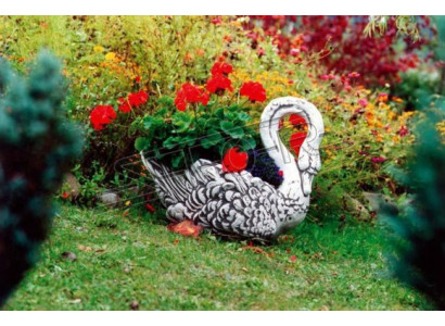 Blumenkübel Pflanz Natur Kübel Dekoration Figur Blumentöpfe Vasen Garten