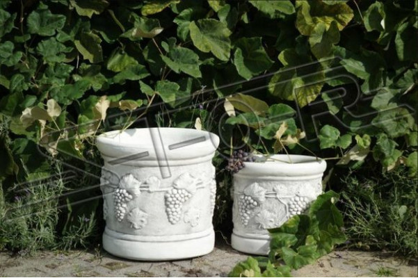 Blumentöpfe Kasten Topf Blumen Töpfe XXL Dekorative Beton Garten Terrasse