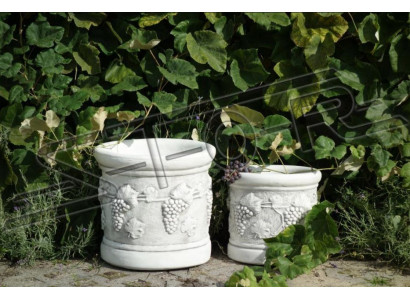 Blumenvase Blumen Kasten Garten Stein Deko Dekoration Antik Stil Blumen