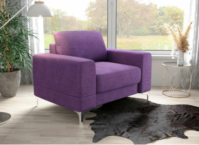 Couch Polster Lehn Stuhl Einsitzer Fernseh Polster Sessel 1 Sitzer Lounge Club