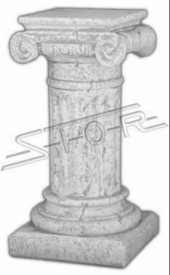 Dekoration Säule Säulen Stein Antik Stil Römische Dekor Weiß Ständer Sockel